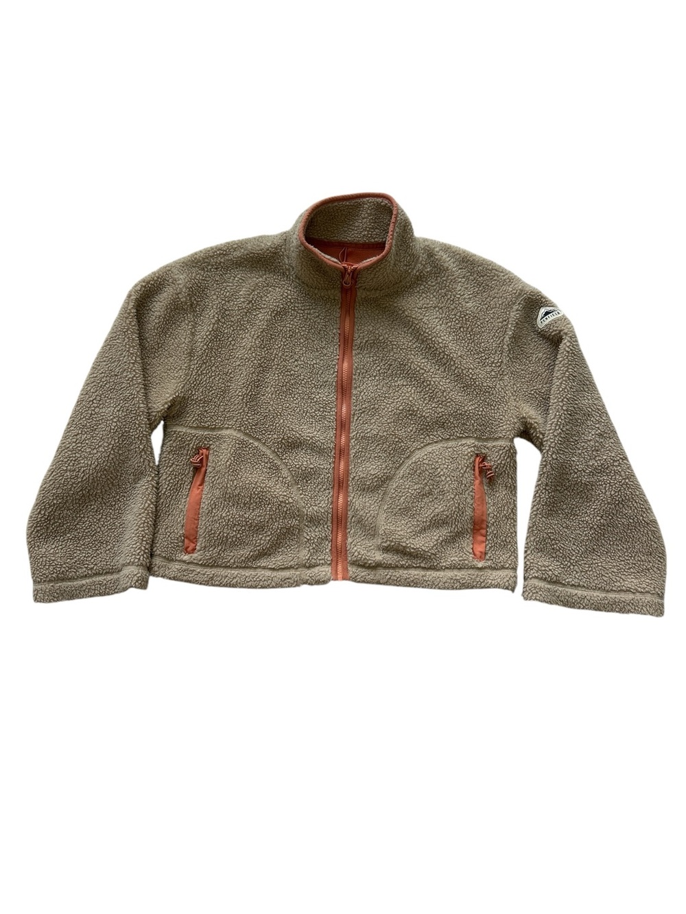 Penfield Sherpa Jacket with Rust Trim